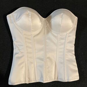Perfect Corset Women's White Push up Shapewear NWT size M